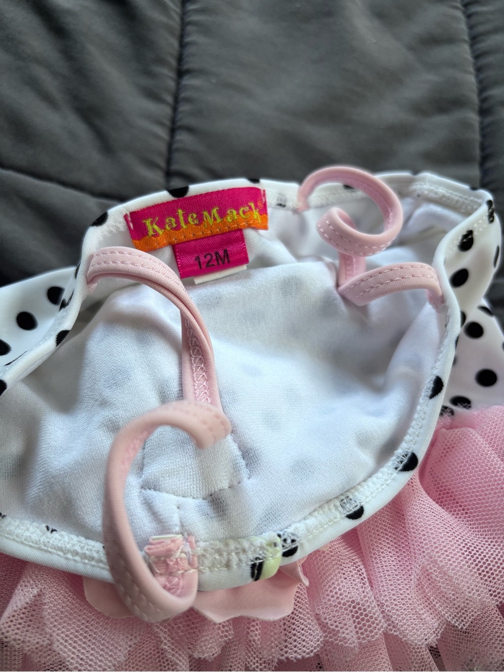 Baby Girl 9-12month Swimsuit, Bikini, Rashguard Bundle for beach, pool - Picture 3 of 8